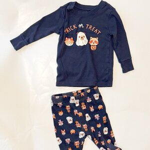 Old Navy boys or girls 2-piece pajamas, halloween, size 12-18 months